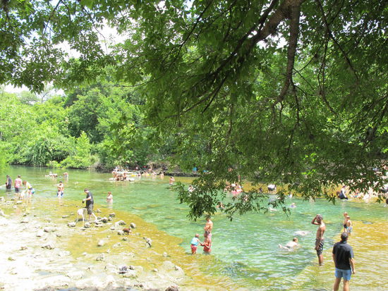 Barton Springs Pool ohne Eintritt