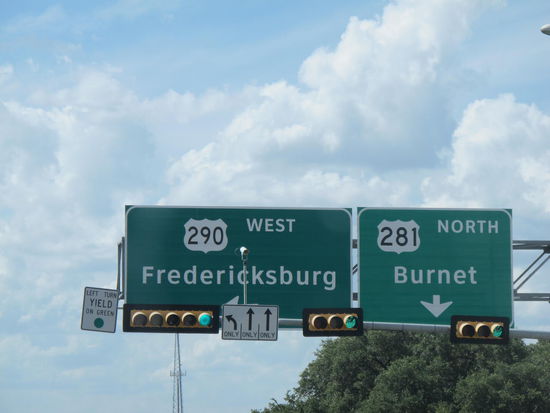 Fredericksburg war das Endziel heute