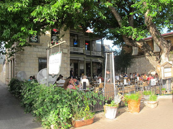 Hier gabs sogar Livemusik, aber des war mir zu laut