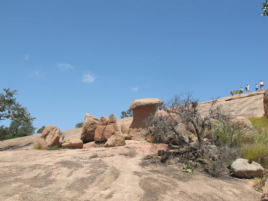 Gab teilwiese ziemlich bizarre Felsen