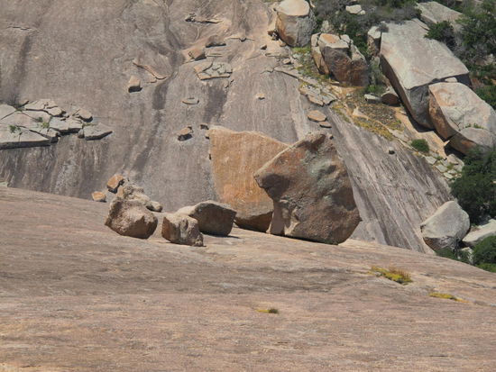 Gleich rutschen sie ab