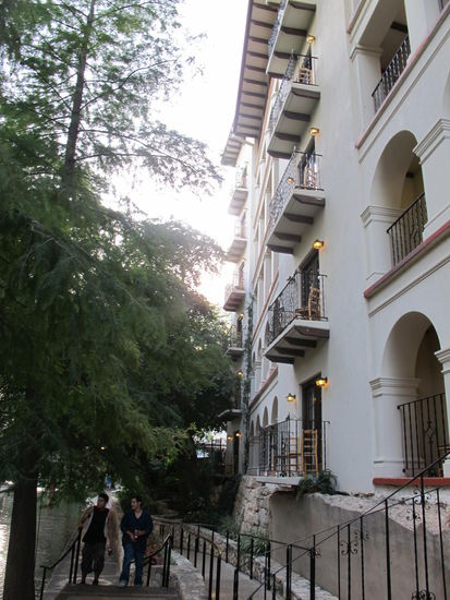 Ein Hotel direkt am Riverwalk, auch net schlecht 