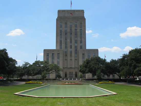 Das Rathaus von Houston
