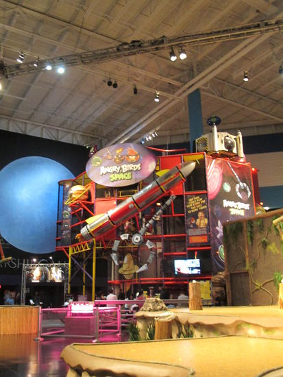 Angry Birds Space Spielmöglichkeit