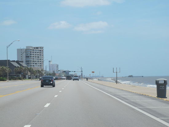 Hier war noch weniger los, aber je näher es zum Pleasure Pier ging, desto mehr war los