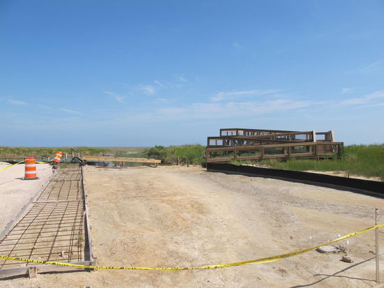 Es gibt noch viele Baustellen im Sea Rim State Park