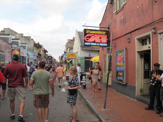 Auf der Bourbon Street