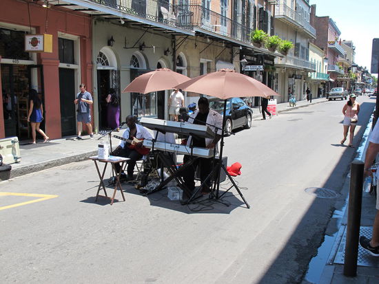 Auch tagsüber gibt's hier Musik