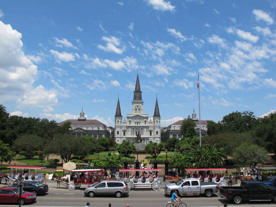 Überblick vom Moon Walk aus