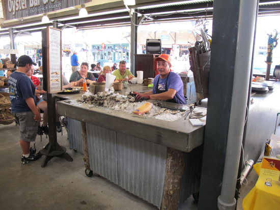 Austern im French Market