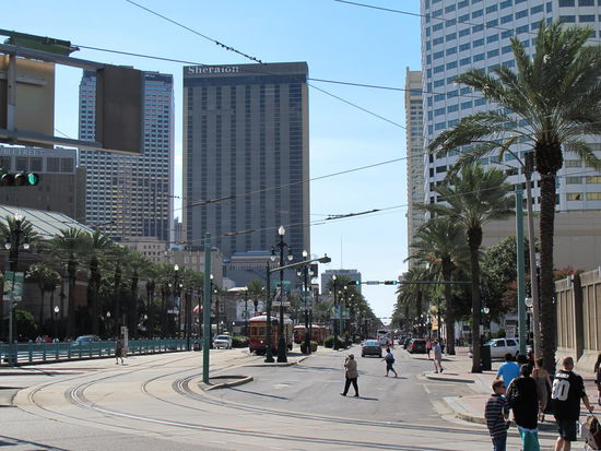 Canal Street vom Harrahs aus