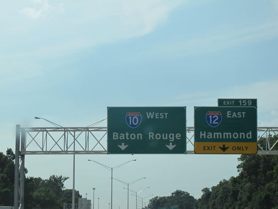 Gleich bin ich in Baton Rouge, meinem Ziel für heut