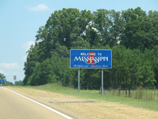 Angekommen in Mississippi