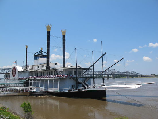 Mississippidampfer "Isle of Capri", dient als Kasino