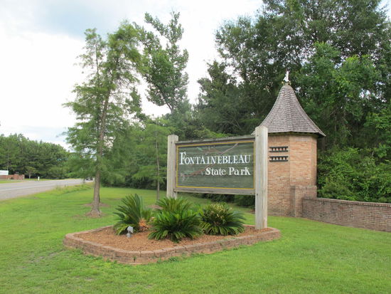 Fontainebleau State Park am Nordufer des Lake Pointchartrain