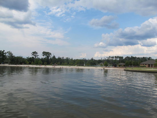 Von nem Steg aus im Fontainebleau State Park