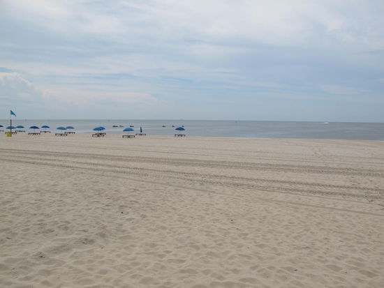 Ziemlich leer, verständlicherweise