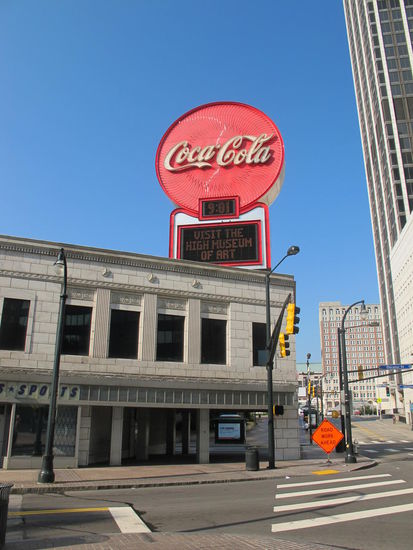 Die alte World of Coca Cola