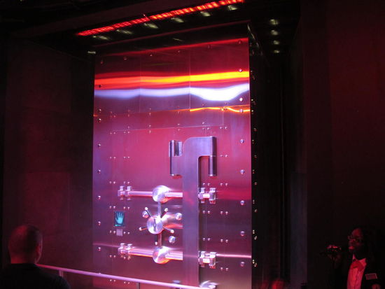 Hier in dem Tresor ist angeblich das Rezept