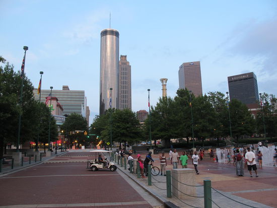 Ohne Show gings wieder zurück...