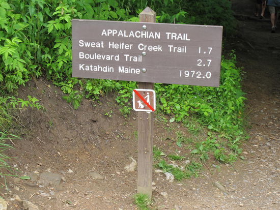 Es kann losgehen, 1972 Milen wandern