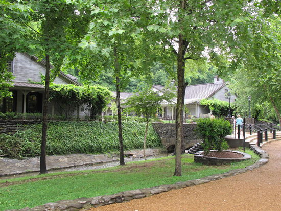 Empfangsgebäude von Jack Daniels