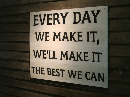 Der Leitspruch von Jack Daniels