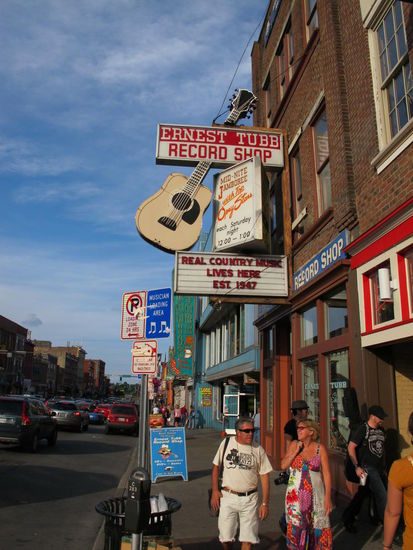 Auf dem Broadway von Nashville