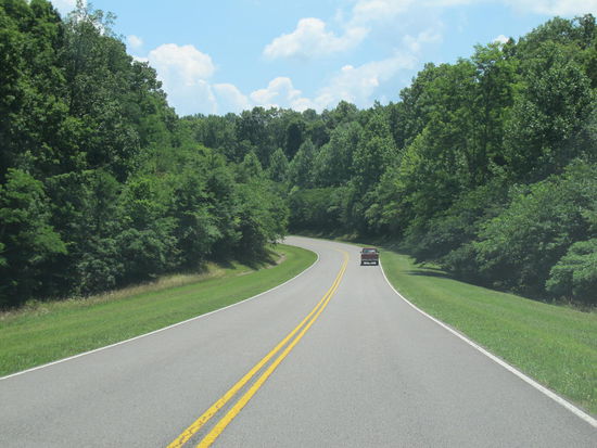 Und es war wenig los, sehr angenehm zum dahin cruisen