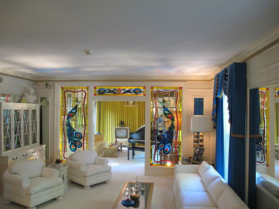Das Wohnzimmer von Elvis