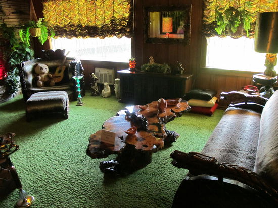 Das sogenannte Dschungelzimmer