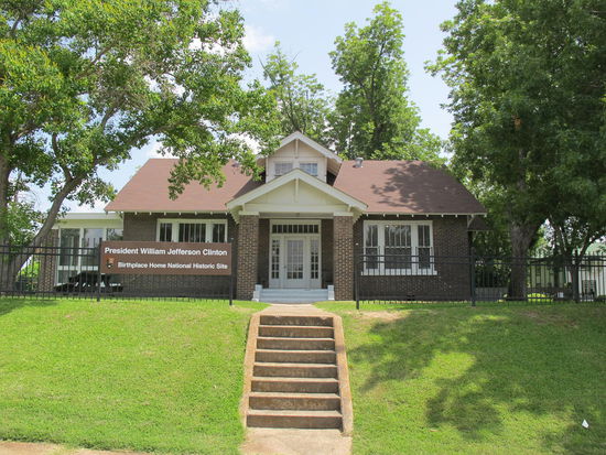 Das Geburtshaus von Bill Clinton