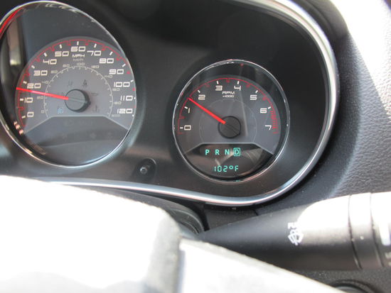 War gut warm im Auto