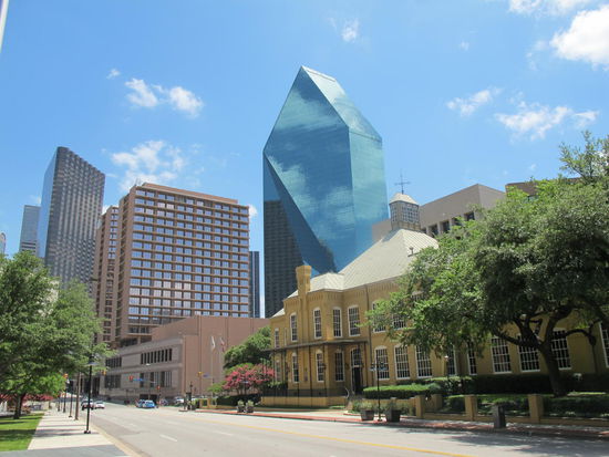 Aufm Weg zum Klyde Warren Park