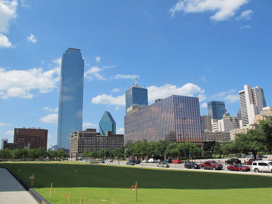 Der letzte Blick auf Downtown