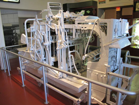 Die Flaschenwaschanlage