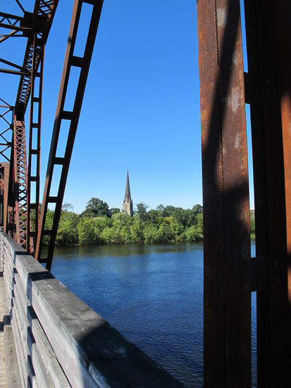 Christ Church Cathedral von der Bill Thorpe Walking Bridge