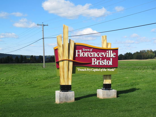 Florenceville - Pommeshauptstadt der Welt