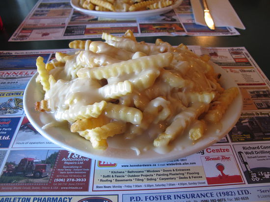Poutine bei Grama's