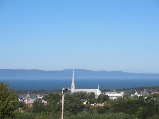 Sicht vom Parc de la Croix auf den Sankt Lorenz Strom