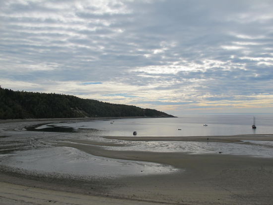 Der Hafen, die Bucht von Tadoussac