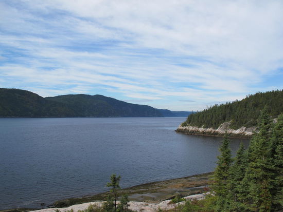 Hier beginnt der Saguenay Fjord