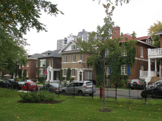 Nettes Wohngebiet am Rand des Battlefields Parks