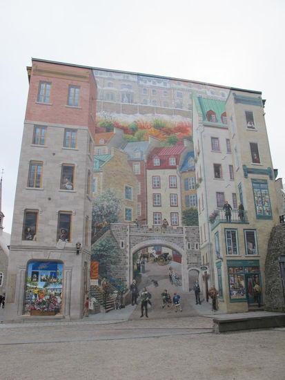 Québec City Mural