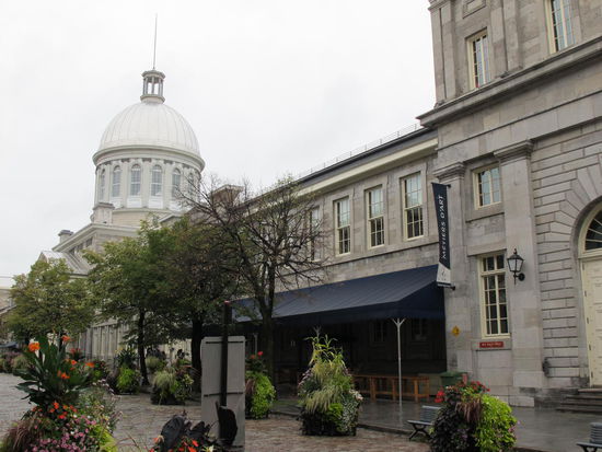 "Stadtseite" des Marché Bonsecours