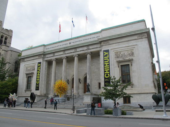 Das Hauptgebäude des Musée des beaux-arts de Montréal