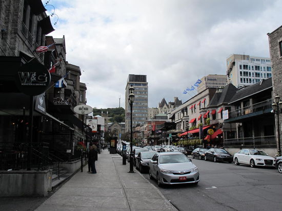 Auf dem Weg zum Mont-Royal