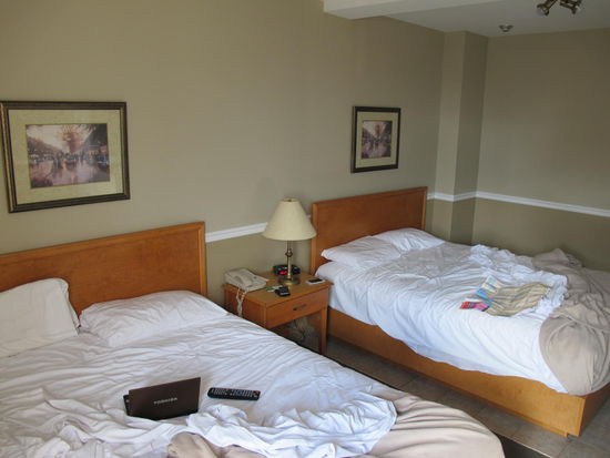 Unser Zimmer im "Le Roberval"