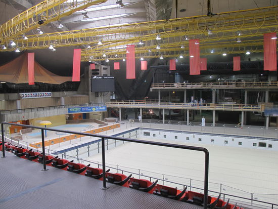 Die Olympiaschwimmhalle