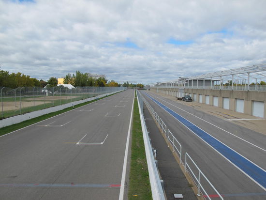 Start- und Zielgerade